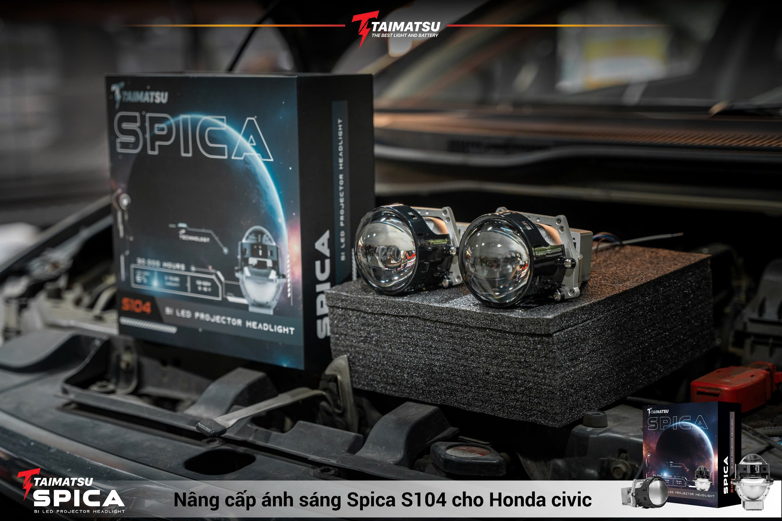 Lợi ích khi lên Bi led Spica S104 có công nghệ LightShifter