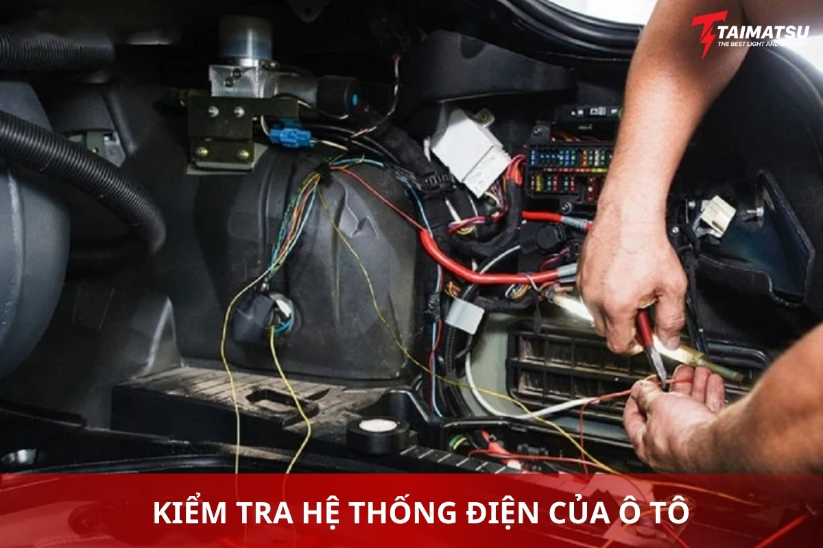 Kiểm tra hệ thống điện của ô tô